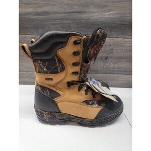 Winchester Cisco Lace-Up Boot Brown Realtree Edge Waterproof 600 Gr Insulated 13